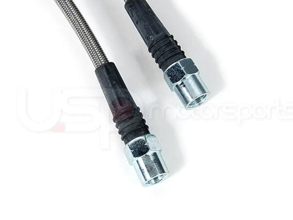 USP STAINLESS STEEL FRONT BRAKE LINES FOR MK3 VR6 (95.5 FOR98)