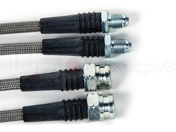 USP STAINLESS STEEL REAR BRAKE LINES FOR MK3 VR6 (95.5 FOR98)