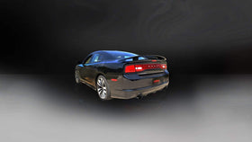 Corsa 2012-2013 Dodge Charger SRT-8 6.4L V8 Black Sport Cat-Back Exhaust - 0