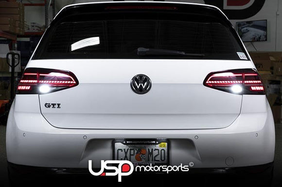 Facelifted Dynamic LED Tail Lights (2018+) For MK7.5