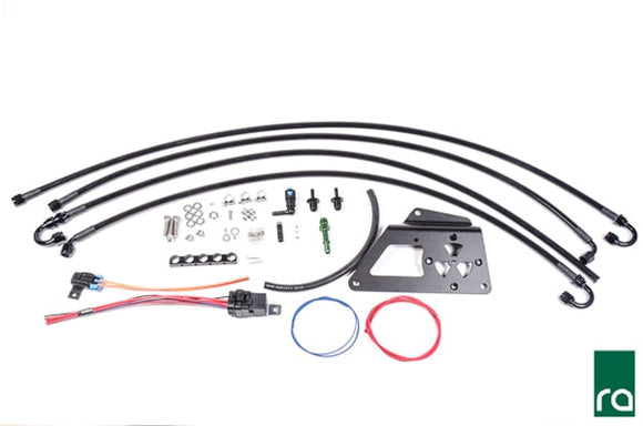 Radium Engineering 08+ Mitsubishi Evo X Fuel Surge Tank Kit (FST Not Incl)