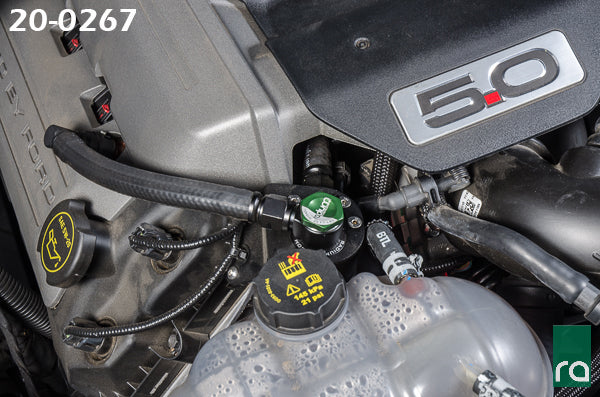 CATCH CAN KIT, PCV, 11-17 MUSTANG GT - 0