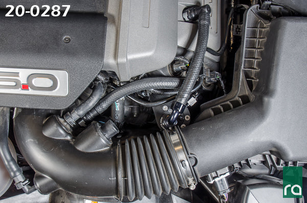CATCH CAN KIT, CRANKCASE, 2015-17 MUSTANG GT - 0