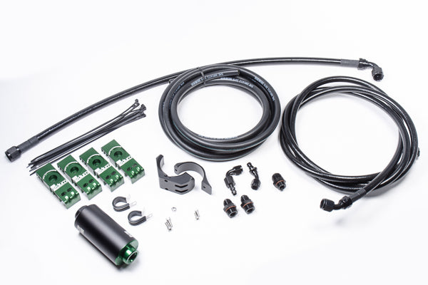 Radium Engineering Toyota Supra MK4 Fuel Hanger Plumbing Kit w/ Microglass Filter