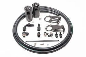 Radium Engineering Nissan S15 Silvia/200SX Dual Catch Can Kit Fluid Lock