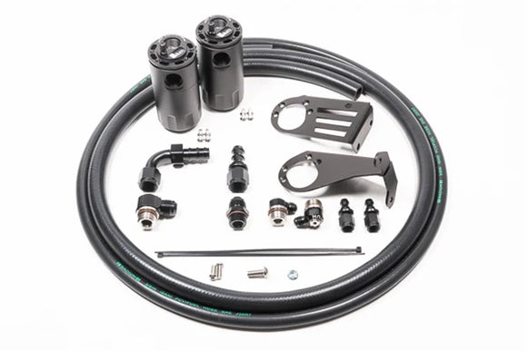 Radium Engineering Nissan S15 Silvia/200SX Dual Catch Can Kit Fluid Lock