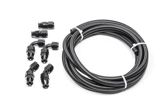 Radium Engineering 10AN Universal PTFE Hose Kit - Black