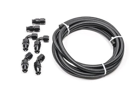Radium Engineering 6AN Universal PTFE Hose Kit - Black Carbon