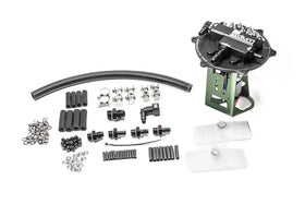 Radium Engineering Fuel Hanger Plumbing Kit Mitsubishi Evo 7/8/9 - Stainless Filter