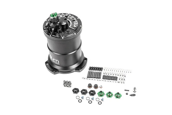 Radium Regulated Multi-Pump Fuel Surge Tank Fits Bosch BR540 / Deatschwerks DW400 (Pumps Not Incl.)