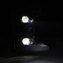 AlphaRex 20-22 Ford F-250/350/450 SD LUXX-Series LED Proj Headlights Alpha-Bk w/Acv Light SS & SBDRL-5