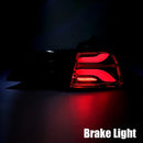AlphaRex 20-22 Tesla Model Y PRO-Series LED Tail Lights Red Smoke w/Seq Sig-3