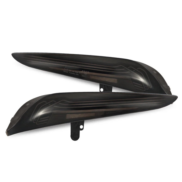 AlphaRex 20-24 Toyota Supra LUXX-Series Laser Style LED Tail Lights Alpha-Black