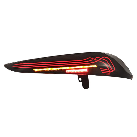 AlphaRex 20-24 Toyota Supra LUXX-Series Laser Style LED Tail Lights Alpha-Black