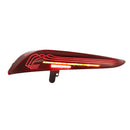 AlphaRex 20-24 Toyota Supra LUXX-Series Laser Style LED Tail Lights Black-Red-4