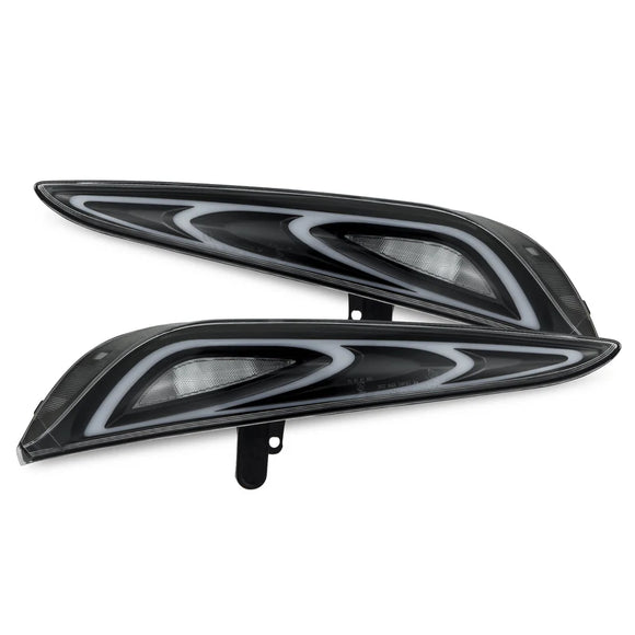 AlphaRex 20-24 Toyota Supra LUXX-Series FT-1 Style LED Tail Lights Black
