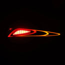 AlphaRex 20-24 Toyota Supra LUXX-Series FT-1 Style LED Tail Lights Red-4