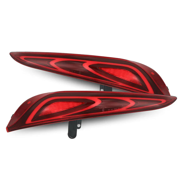 AlphaRex 20-24 Toyota Supra LUXX-Series FT-1 Style LED Tail Lights Red