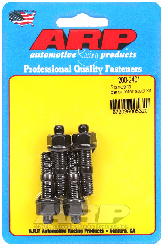 ARP Standard Carburetor Stud Kit 1.7in OAL