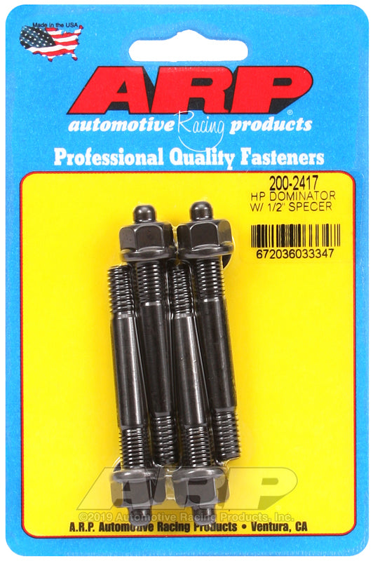 ARP HP Dominator w/ 1/2in Spacer Carb Stud Kit