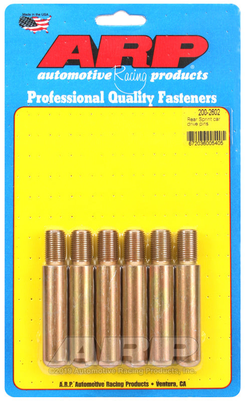 REAR SPRINT CAR DRIVE PINS