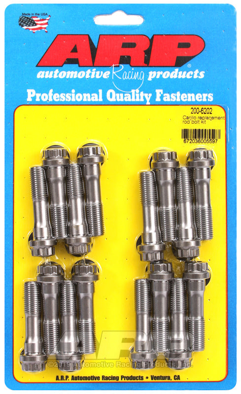 ARP Carillo Replacement ARP2000 Rod Bolt Kit (Set of 16)