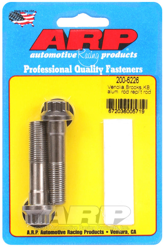 BROOKS 12PT ROD BOLTS (2 PCS)