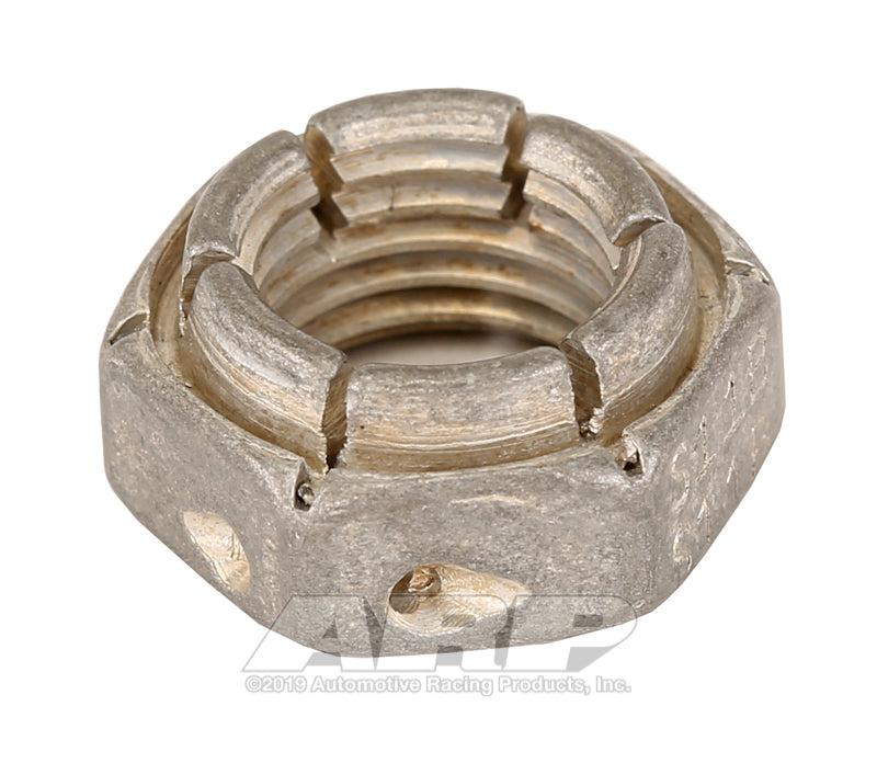 3/8-24 HEX SLOTTED/DRILLED NUT