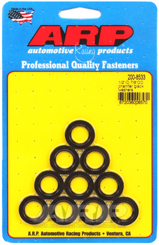 ARP 1/2in ID x 7/8in OD Washers (10 pack)