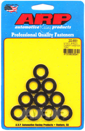 ARP M12 ID .875 OD Black Washers - Pack of 10