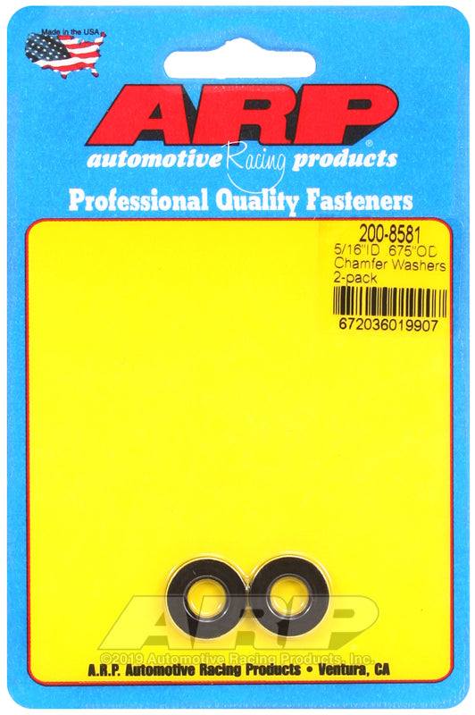 5/16ID .675OD CHAMF WASHER