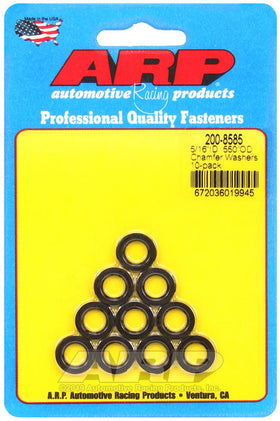 ARP 5/16in ID .550inOD Black Chamfer Washers (10 pack)