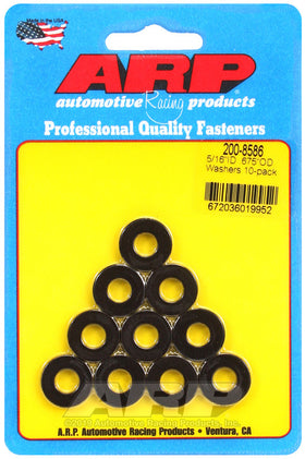 ARP 5/16in ID .675inOD Black Chamfer Washers (10 pack)