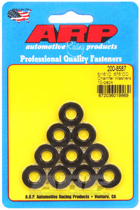 ARP 5/16 ID 0.675 OD Chamfer Washers (10 pack)