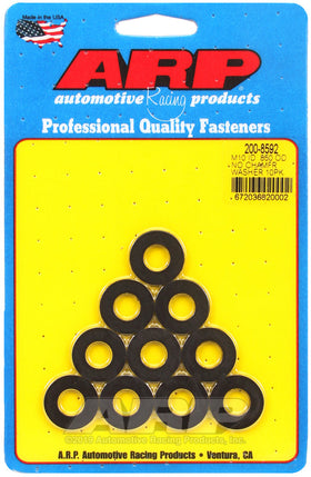ARP M10 ID .850inOD Black Chamfer Washers (10 pack)