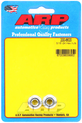 ARP 5/16 inch 24 Hex Nut Kit - 2 Pack