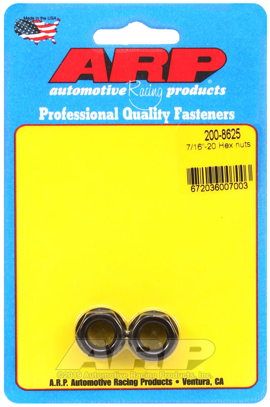 7/16 & 5/8 HEX H&M NUT 2PC