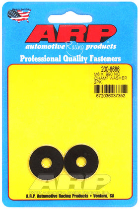 M6 X .990 NO CHAMF WASHER 2PK