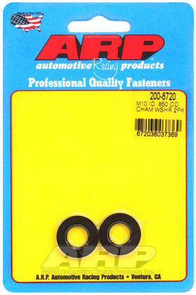 M10ID .850OD CHAMF WASHER 2PK
