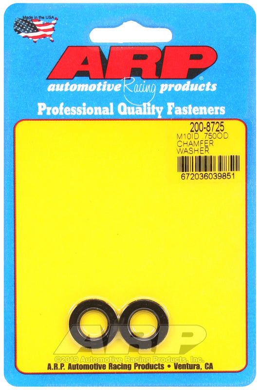 M10ID .750OD CHAMFER WASHER