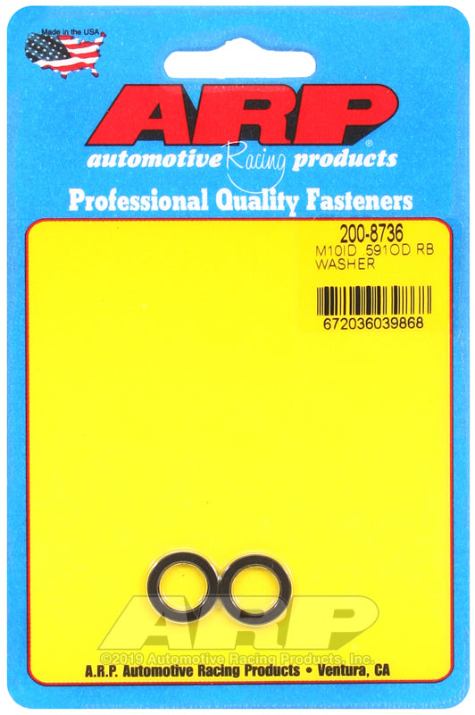 M10ID .591OD RB WASHER