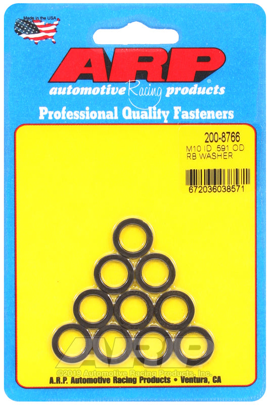 M10ID .591OD RB WASHER