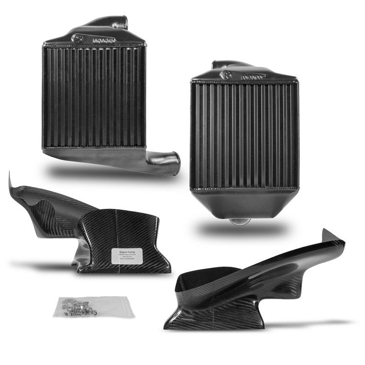 Wagner Tuning Audi S4 B5/A6 2.7T Competition Intercooler Kit w/Carbon Air Shroud