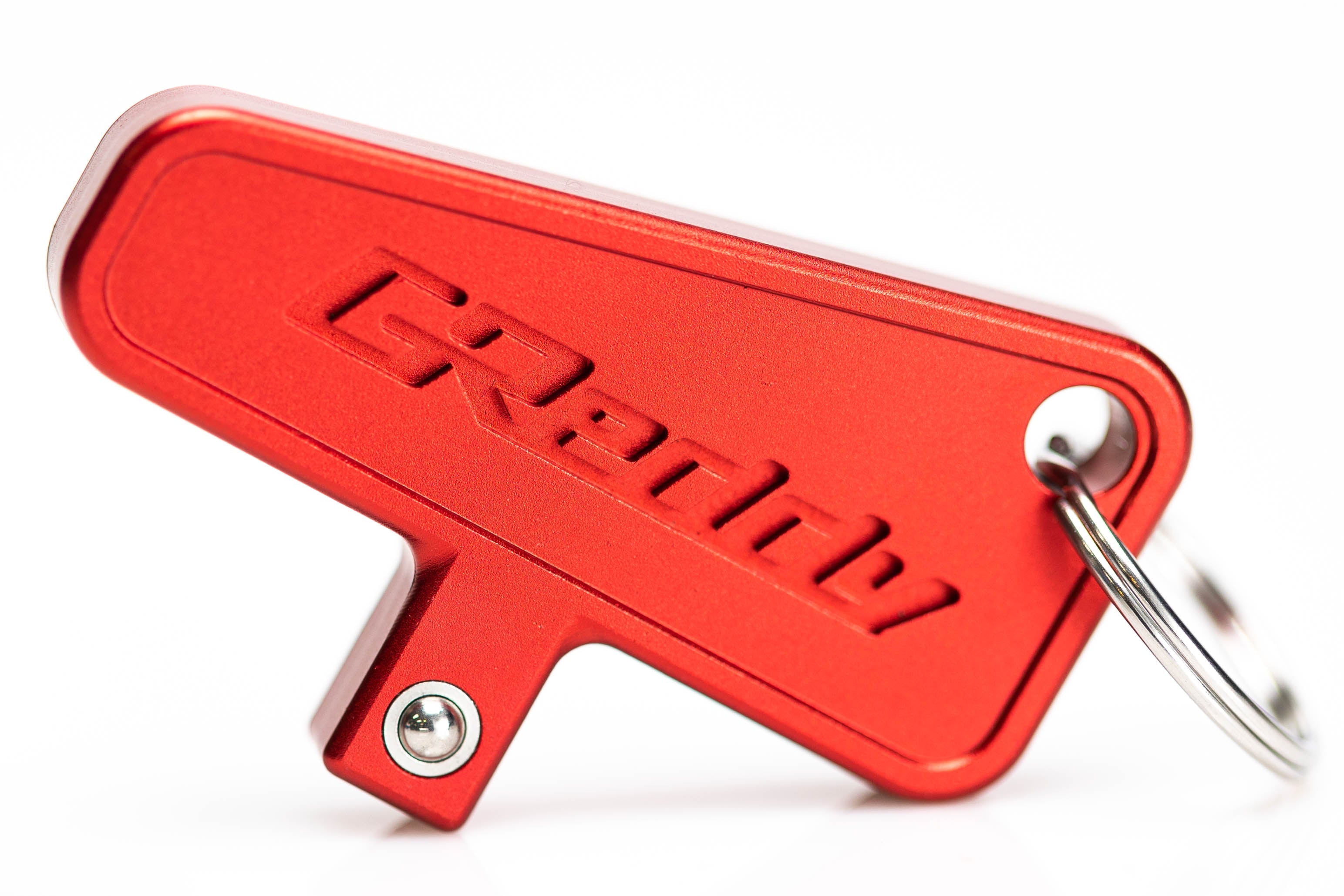 GReddy 3/8in Drive Master Switch Keychain - Red