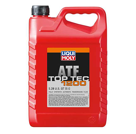LIQUI MOLY 5L Top Tec ATF 1200 (Comes in Case of 4 Units)