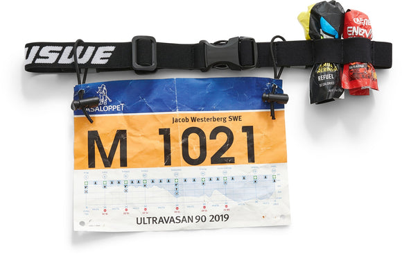 USWE Race ID Belt - Carbon Black