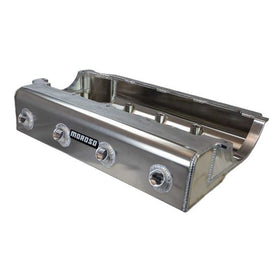 OIL PAN, BBC MARK IV, MARINE, DRY SUMP, 4 PICK UP, ALUM., 5 INCH