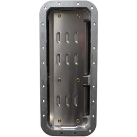 Moroso Hemi (Incl. Keith Black/JP-1 Funny Car) Wet Sump 3.5in-5.25in Aluminum Oil Pan - 0