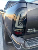 AlphaRex 05-15 Toyota Tacoma PRO-Series LED Tail Lights Jet Black-8