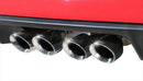 Corsa 2005-2007 Chevrolet Corvette C6 6.0L V8 Polished Xtreme Axle-Back Exhaust-2